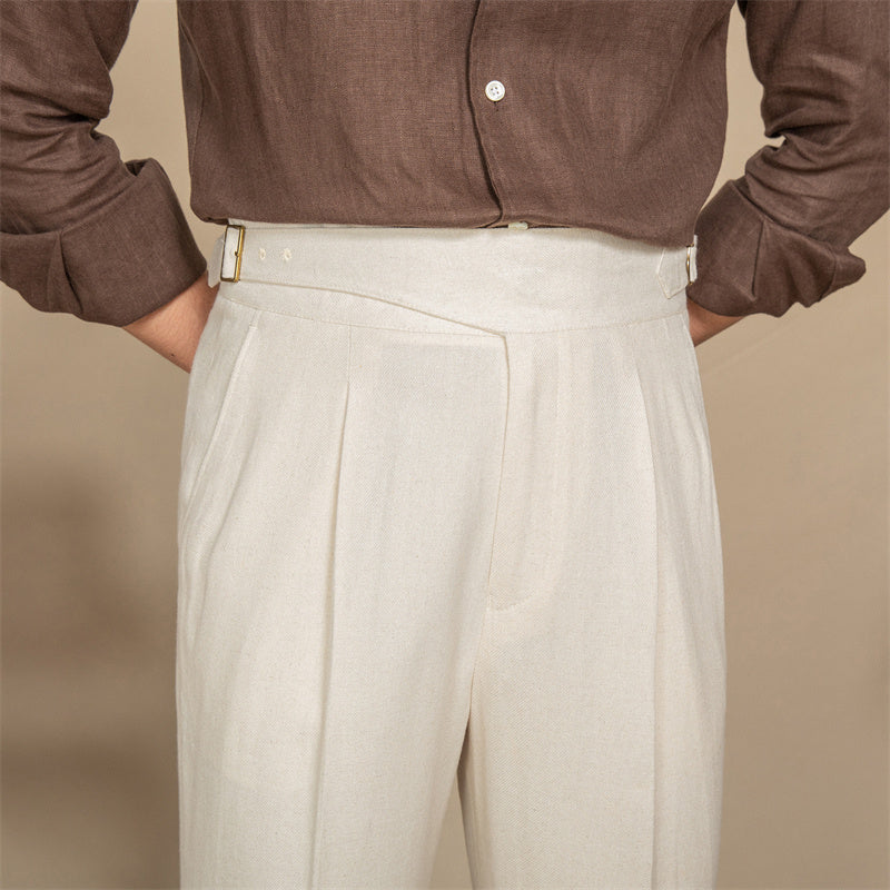 Pantalón Gurkha con Pliegue, Edición Limitada