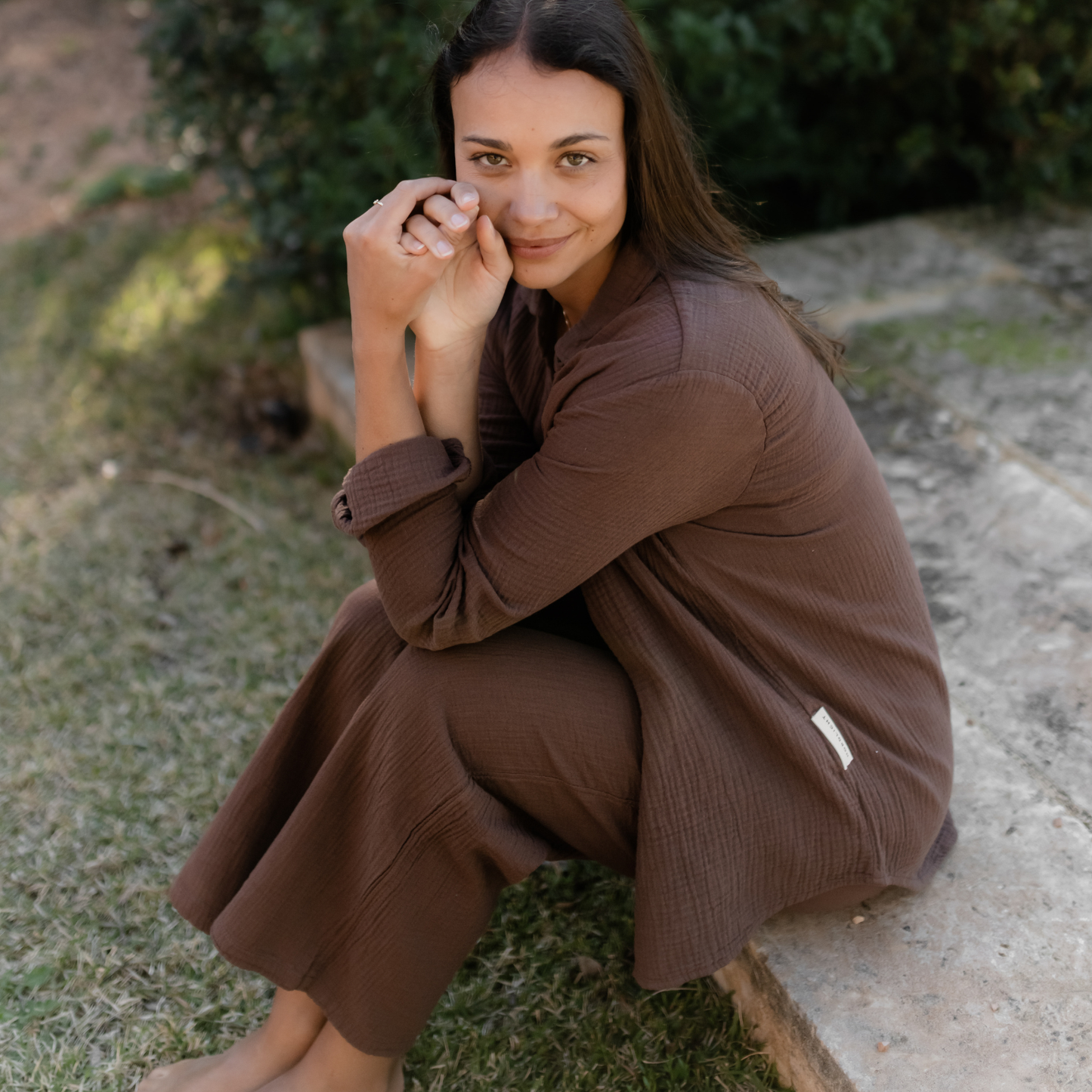 Blusa de muselina Fenja