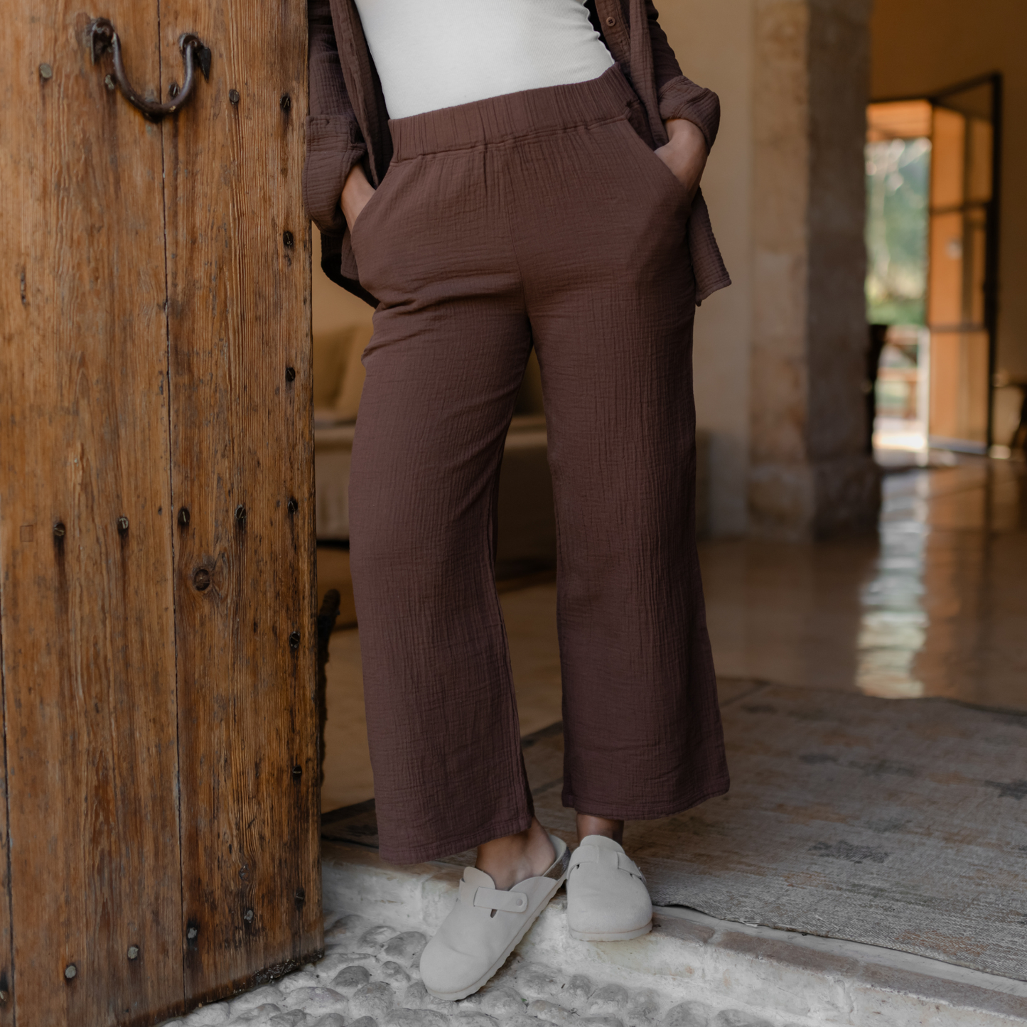 Pantalón de muselina Leja