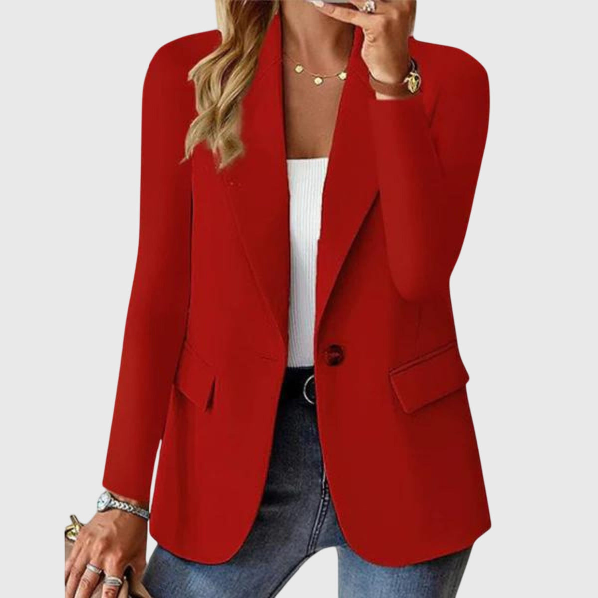 Gabrielle | Blazer Entallado Abierto
