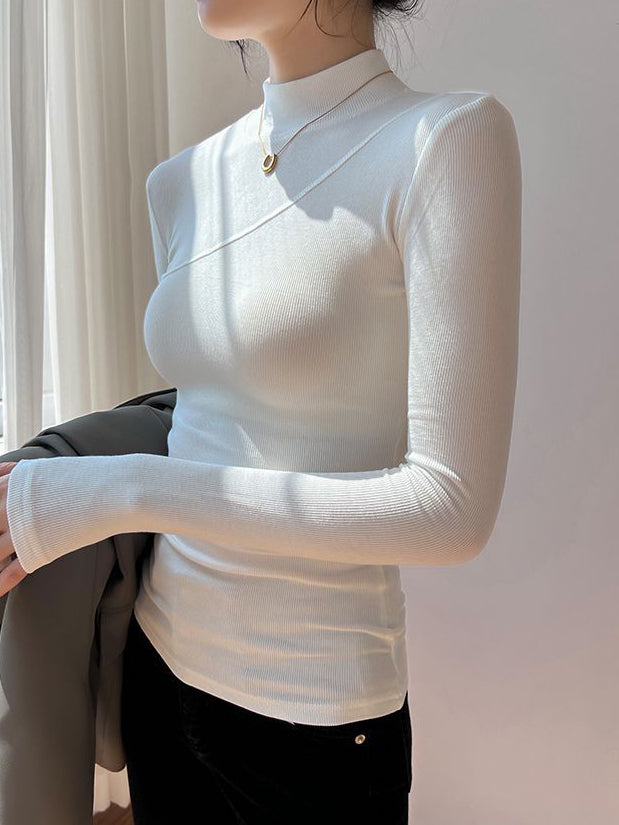 Vivienne | Blusa Estilizada de Cuello Semialto