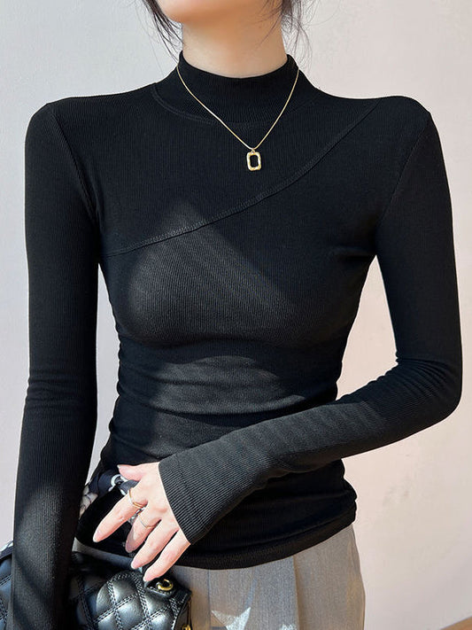 Vivienne | Blusa Estilizada de Cuello Semialto