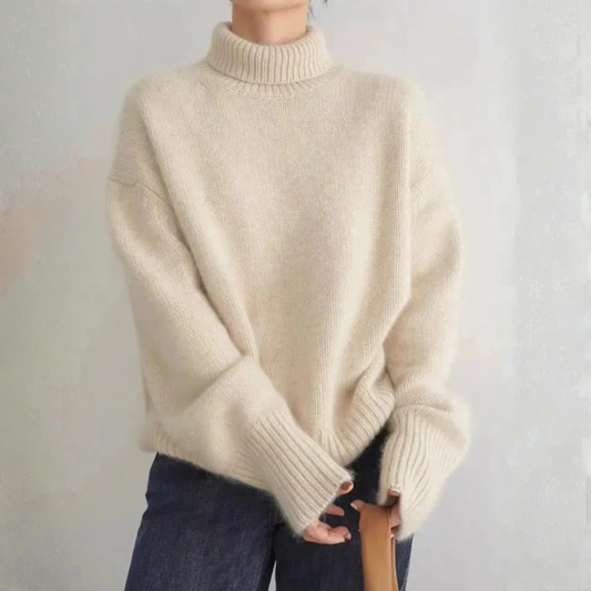 Maria™ | Suéter Casual de Cuello Alto