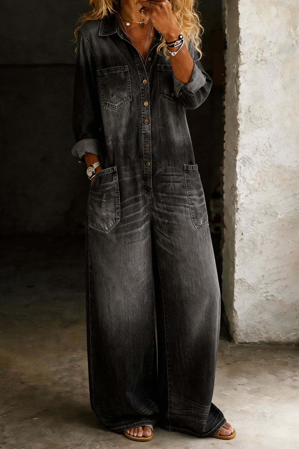 Lena | Jumpsuit Casual de Comodidad