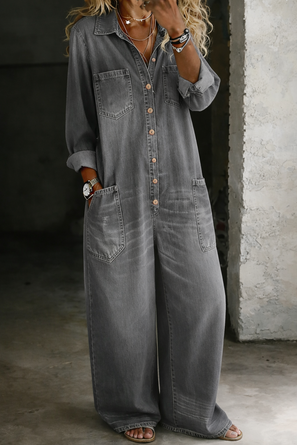 Lena | Jumpsuit Casual de Comodidad