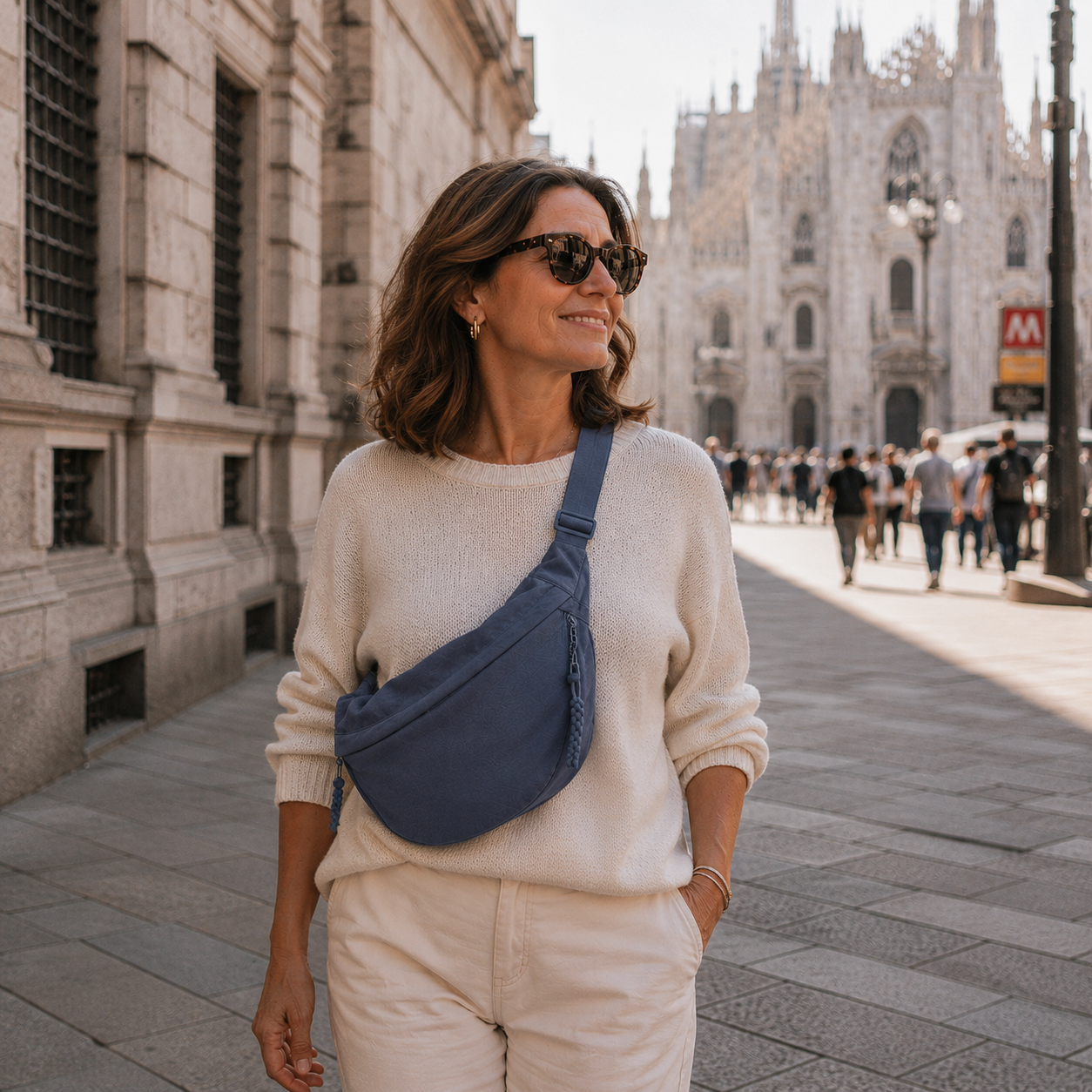 Mara | Bolsa de Hombro Azul