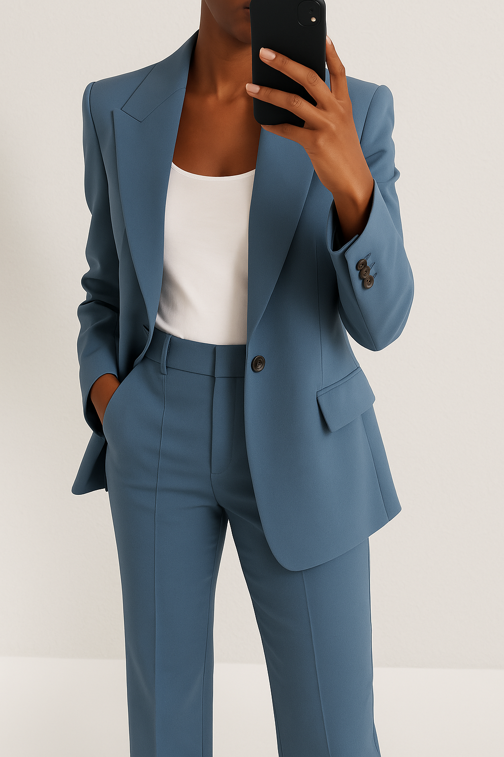 Patrizia | Traje Sastre Elegante – Azul