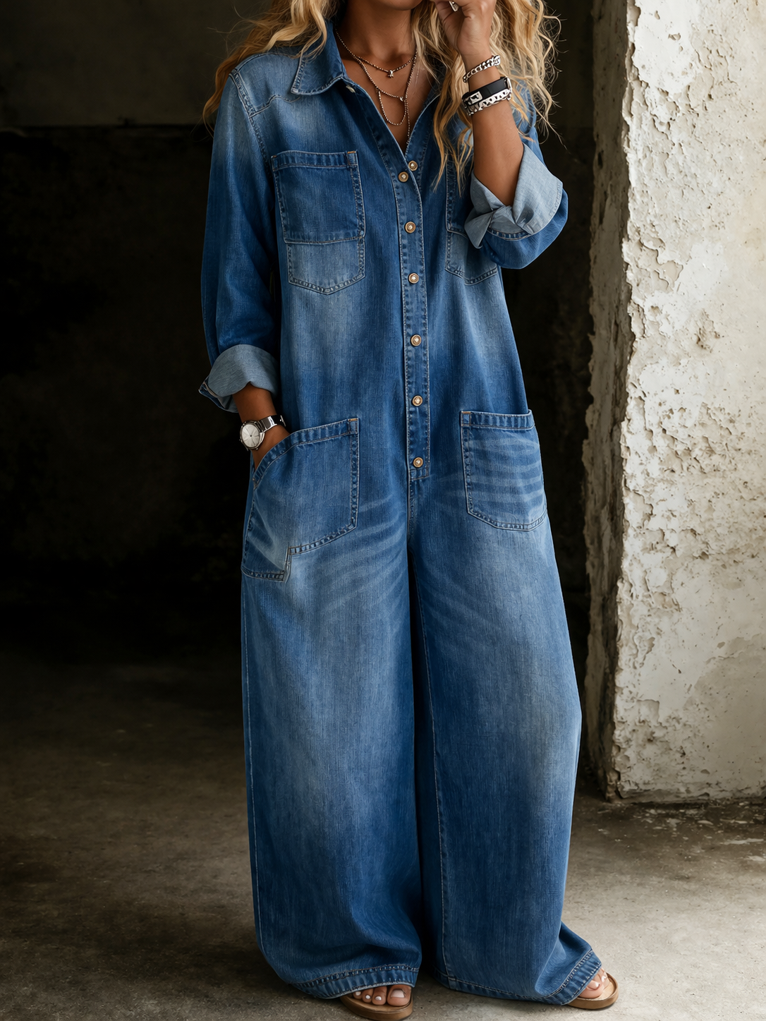 Lena | Jumpsuit Casual de Comodidad
