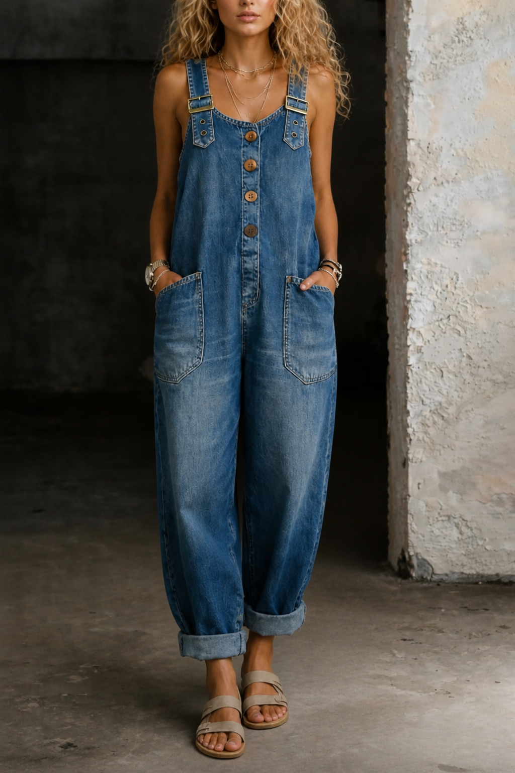 Moxelle | Jumpsuit Overol de Mezclilla