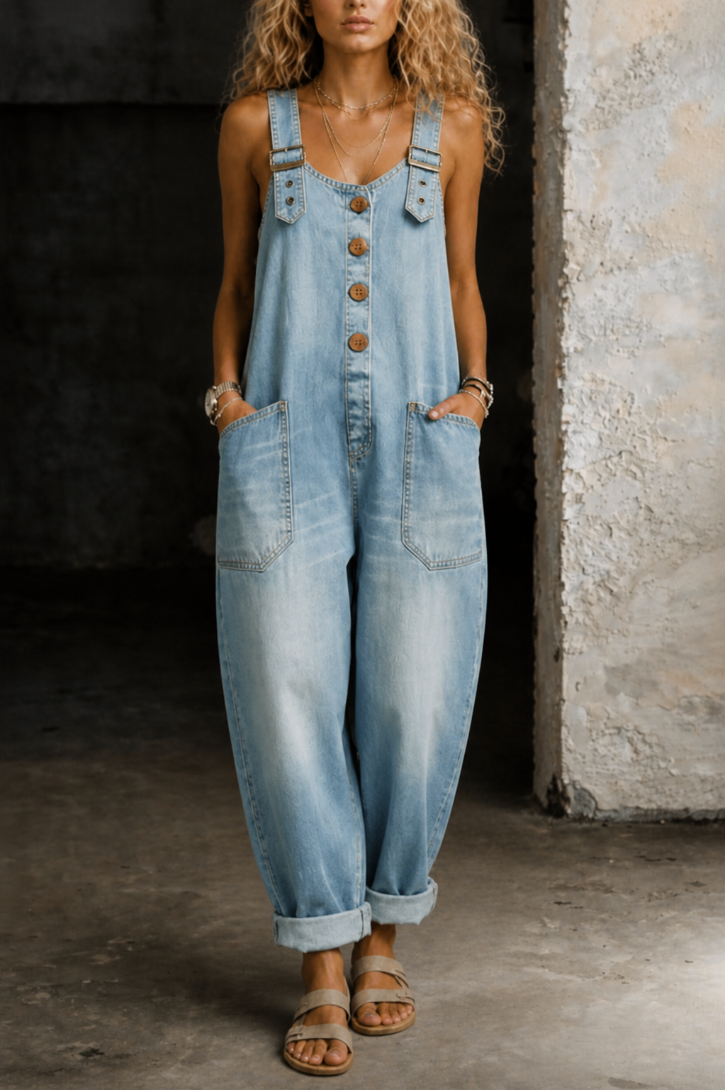 Moxelle | Jumpsuit Overol de Mezclilla