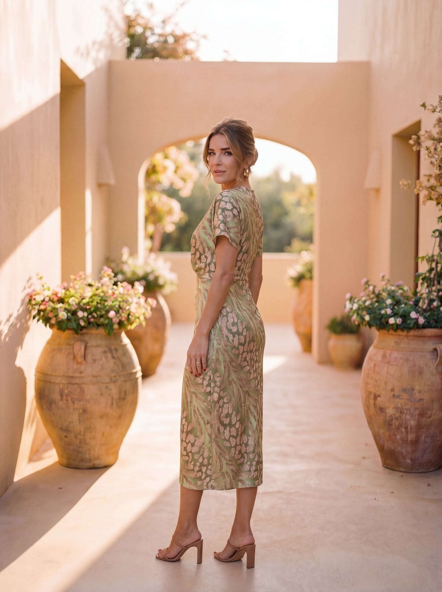 Adele | Elegant Dress in Light, Flowing Fabric