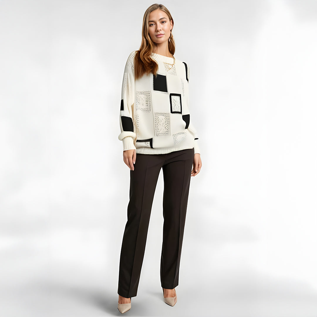 Freya | Suéter Estampado Acogedor