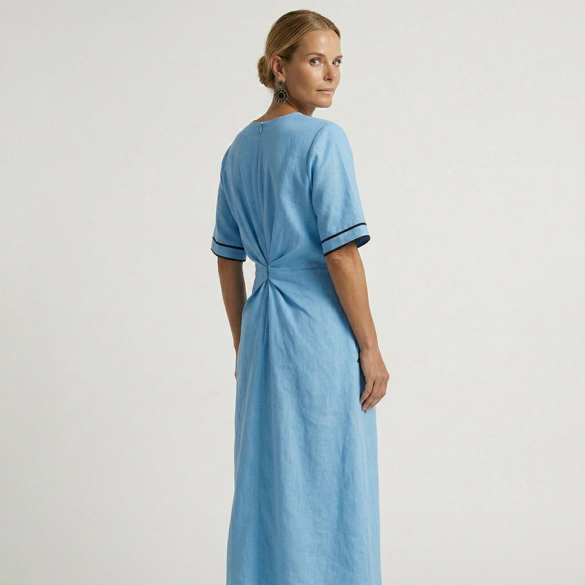 Mila | Vestido Elegante con Cintura Favorecedora, Chic para Vacaciones