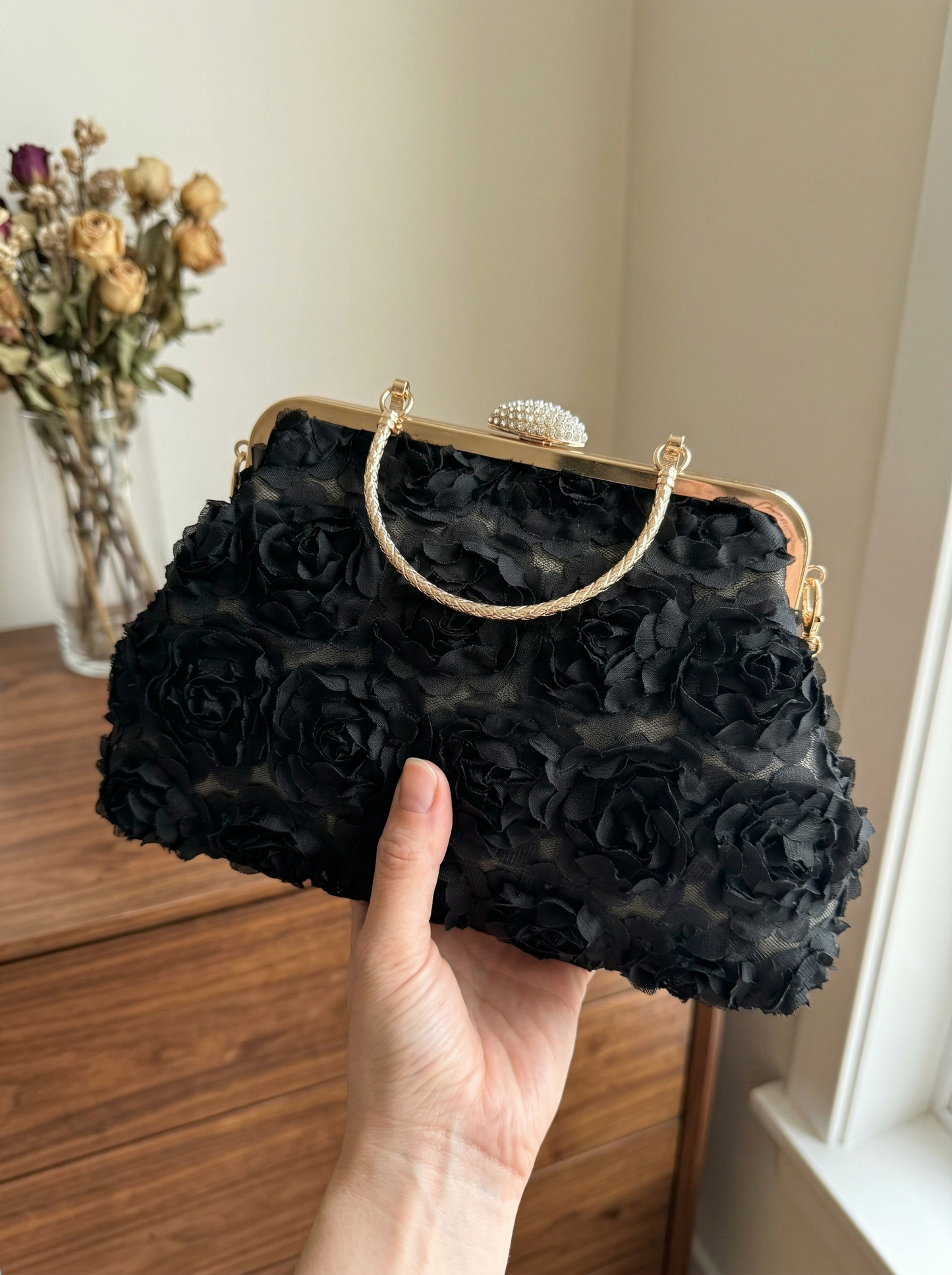 Flora | Bolso de mano elegante