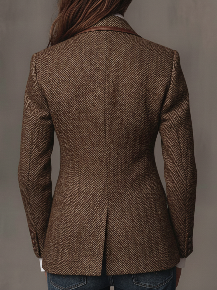 Gisèle | Blazer con Detalles en Zigzag
