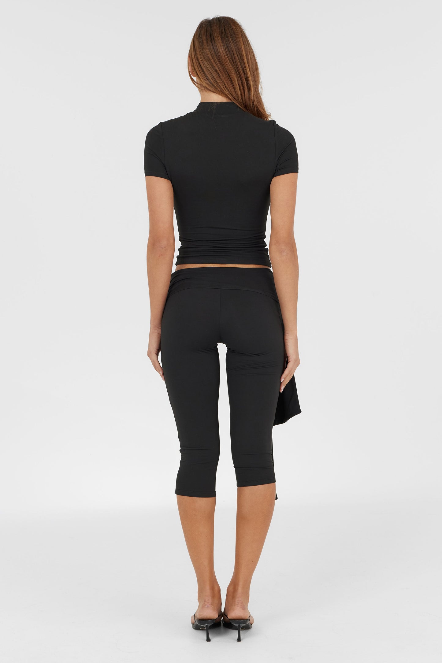 Pantalón Capri Elvira Negro