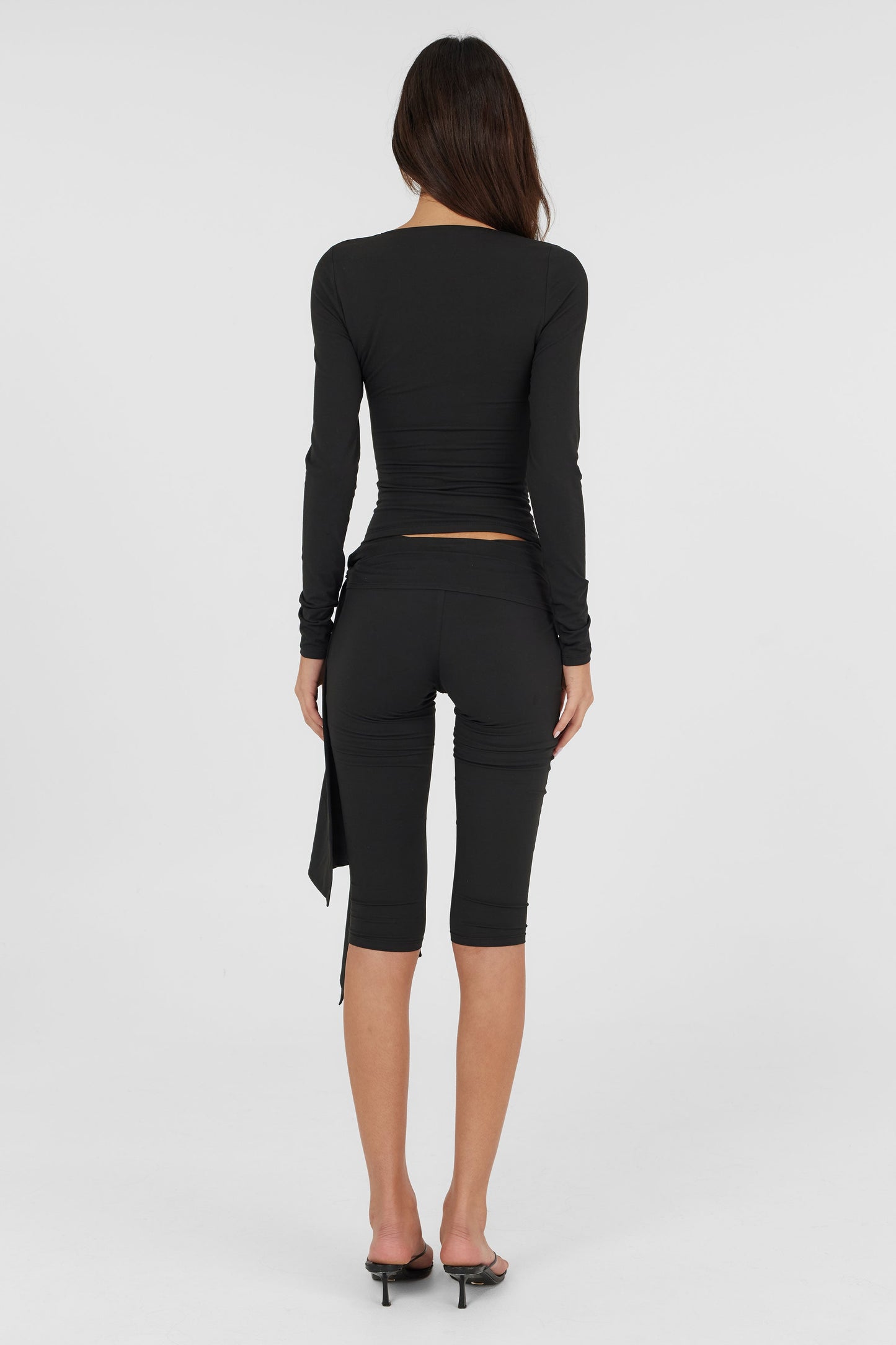 Pantalón Capri Elvira Negro
