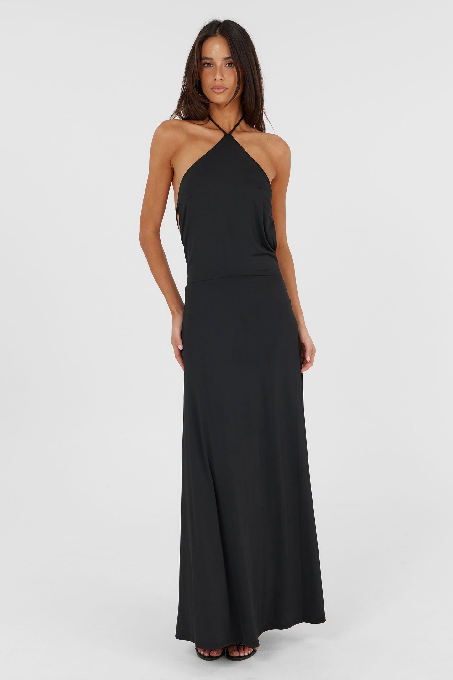 Vestido Largo Giselle Negro