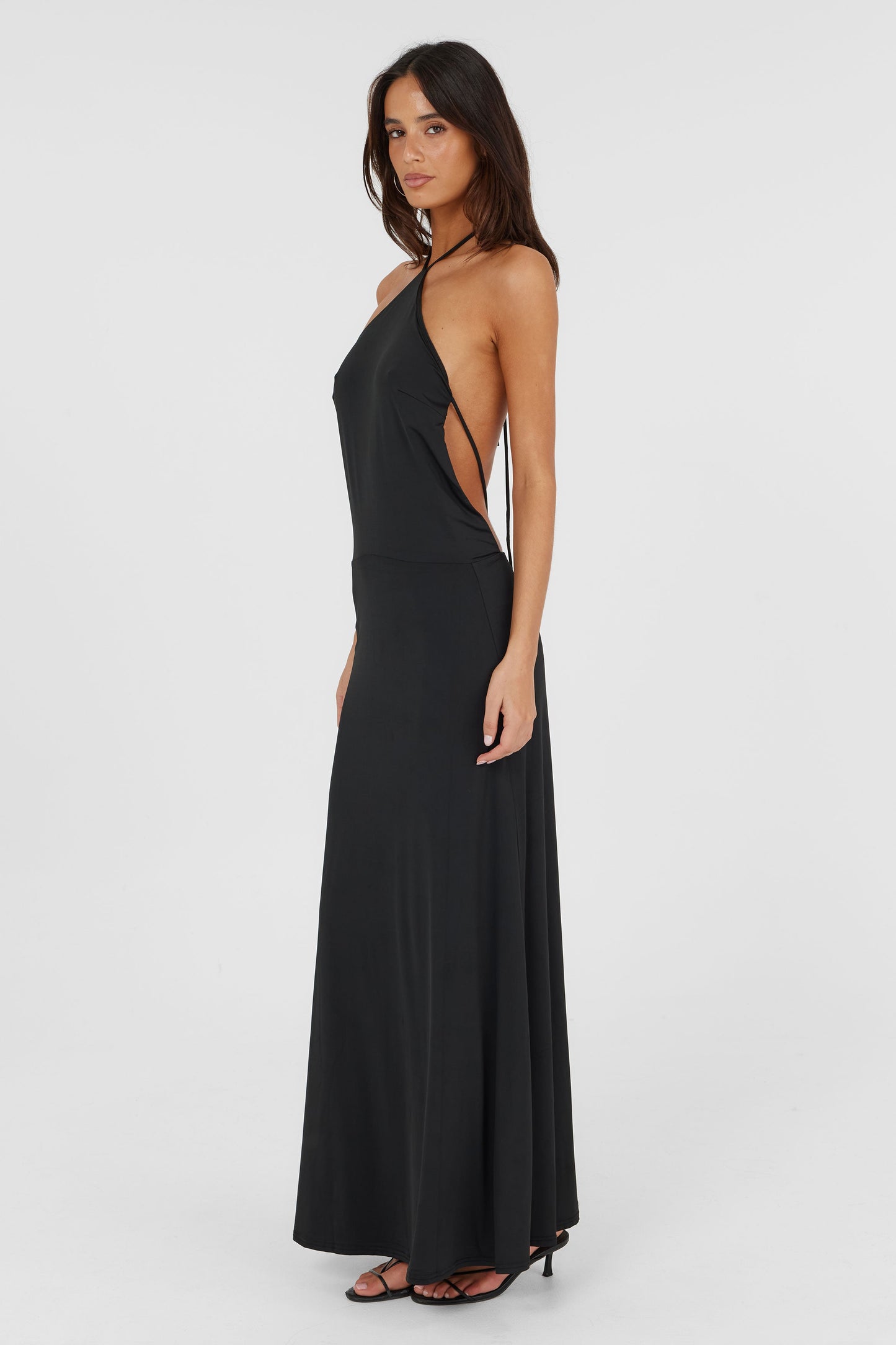 Vestido Largo Giselle Negro