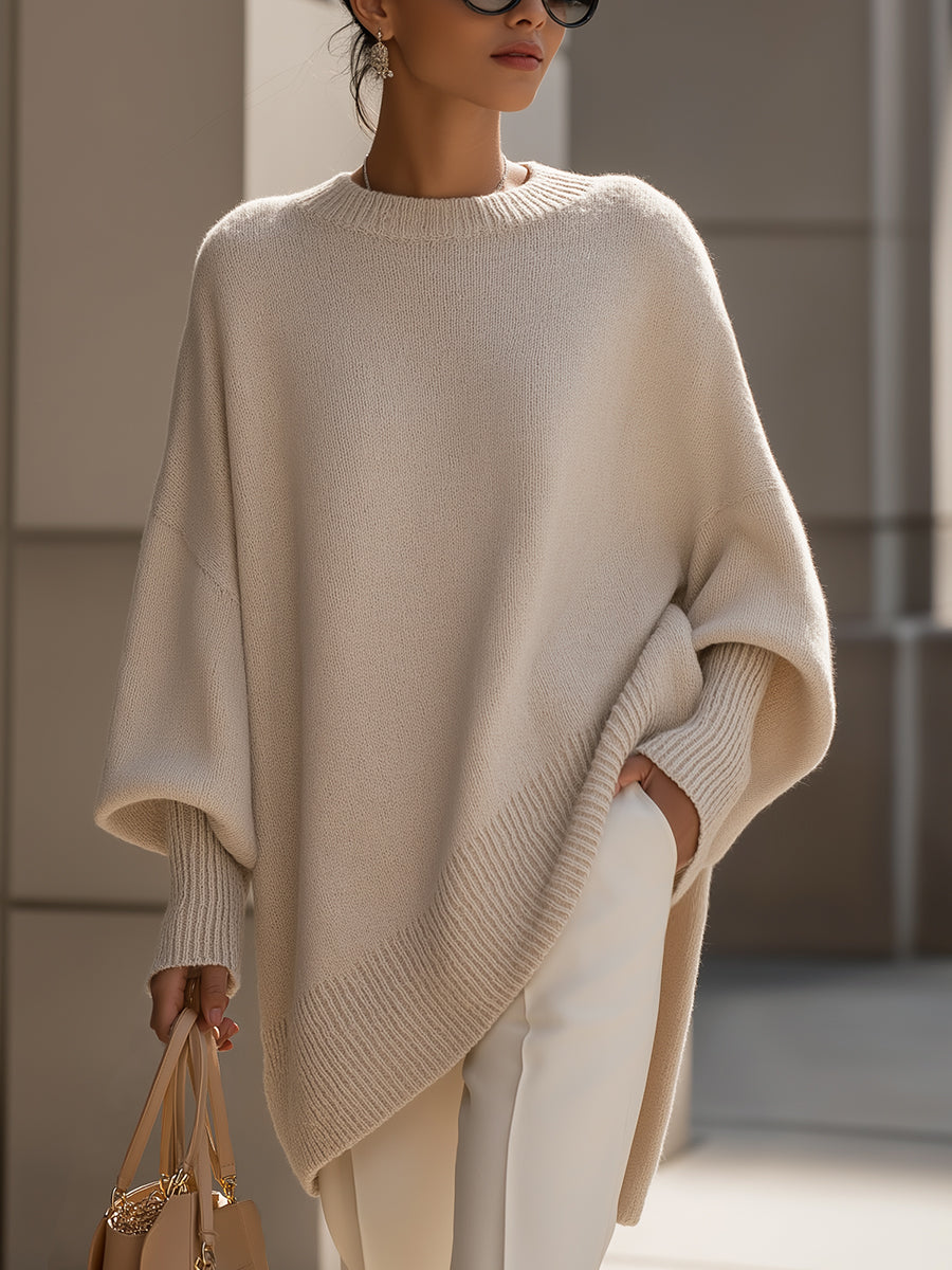Isolde | Suéter de Punto Oversize Drapeado