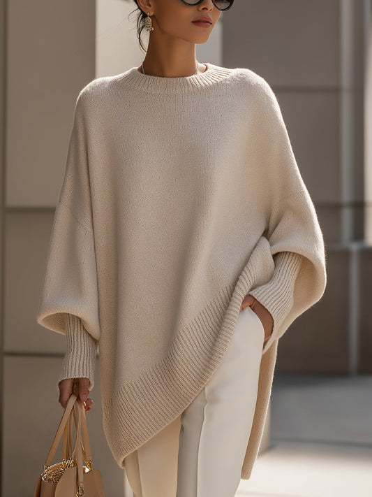 Isolde | Suéter de Punto Oversize Drapeado