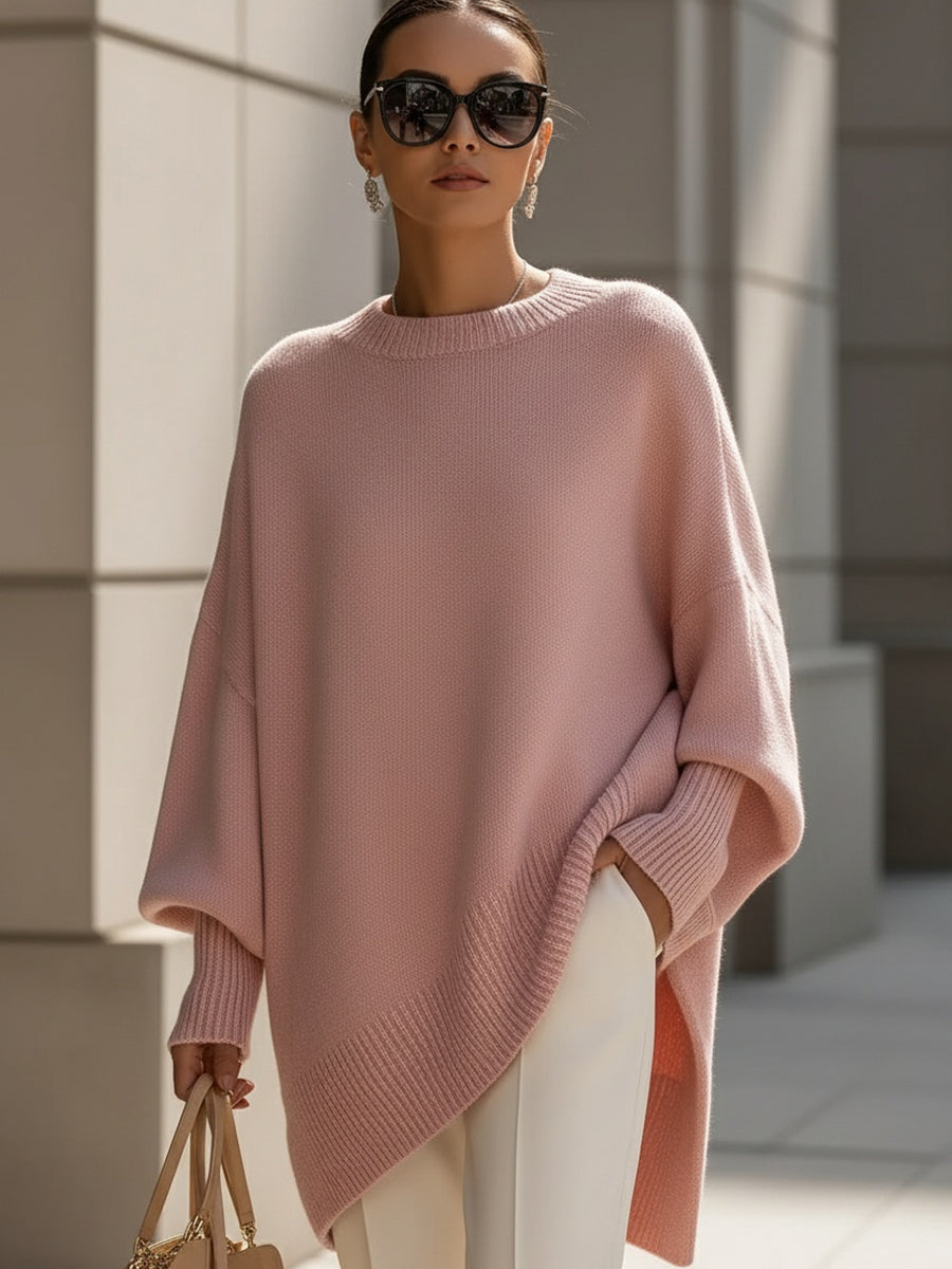 Isolde | Suéter de Punto Oversize Drapeado