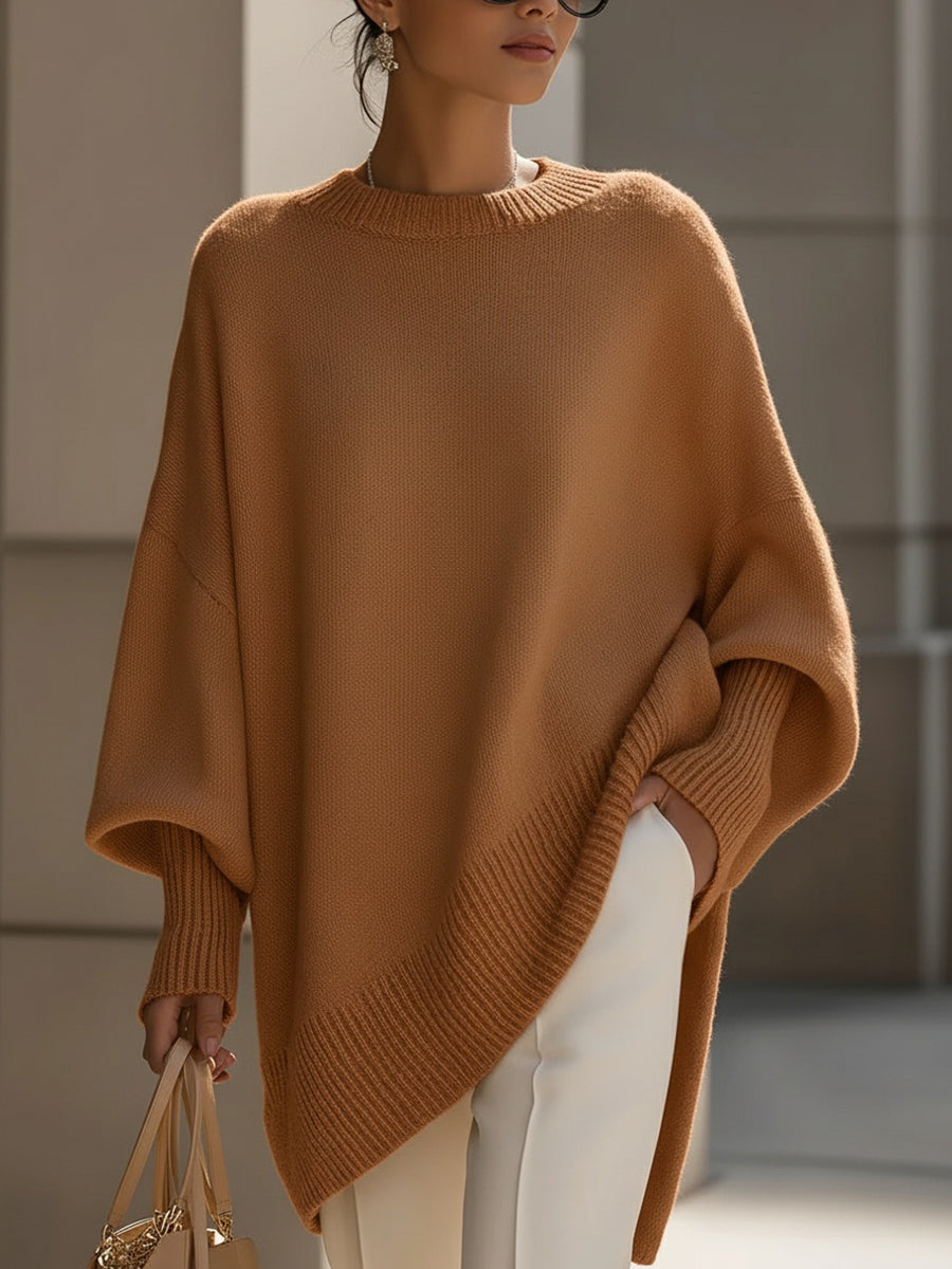 Isolde | Suéter de Punto Oversize Drapeado