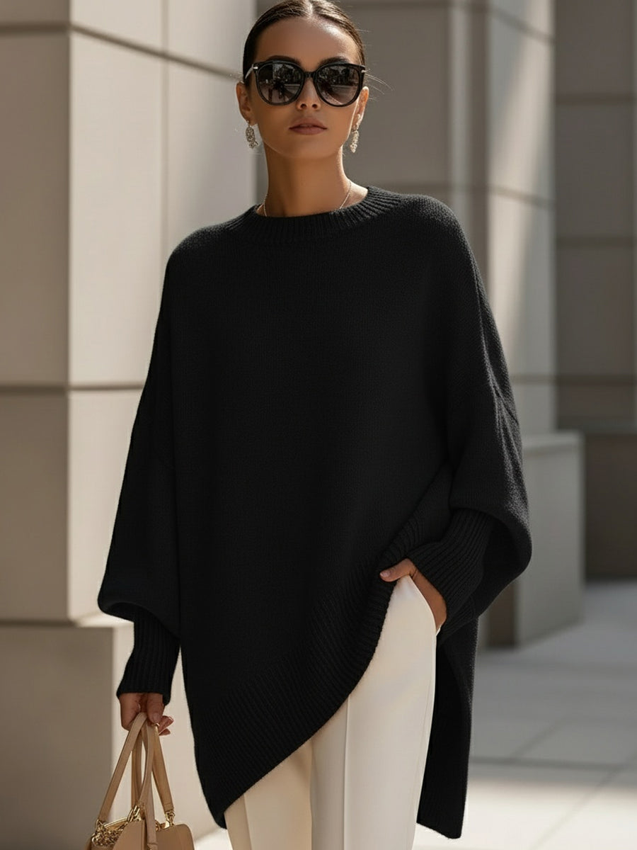 Isolde | Suéter de Punto Oversize Drapeado