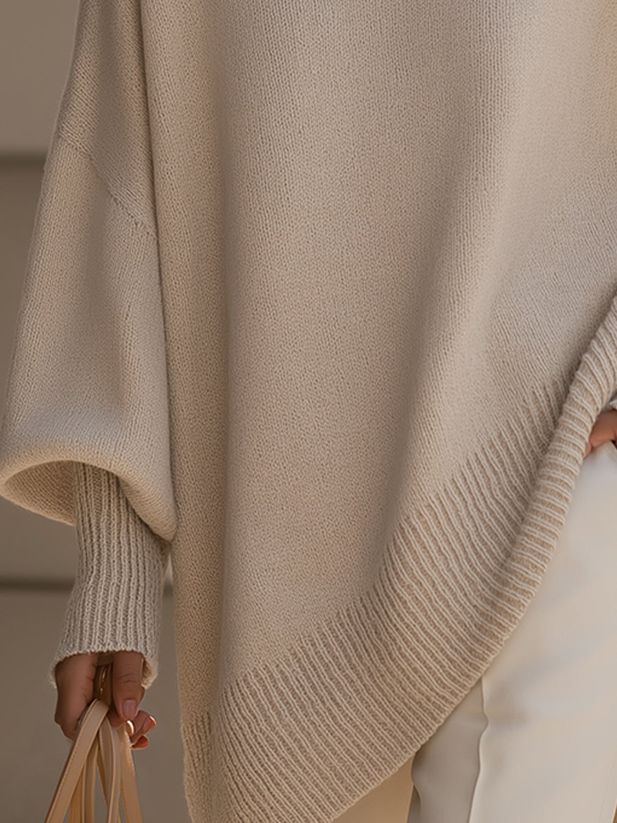 Isolde | Suéter de Punto Oversize Drapeado