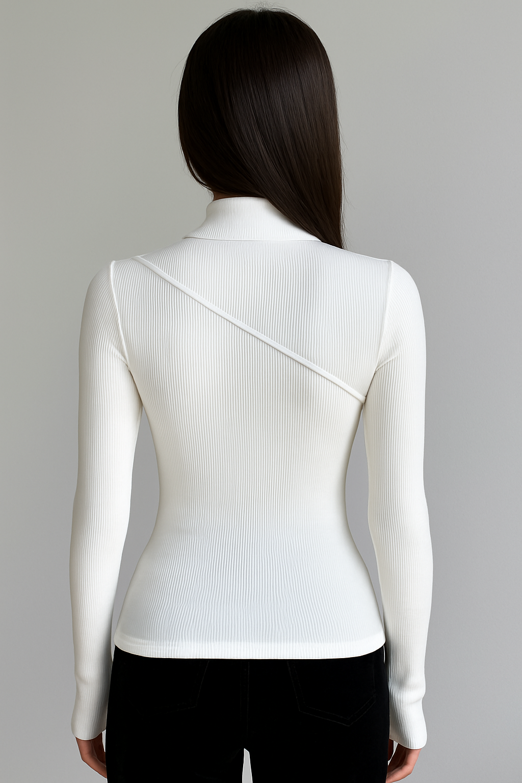 Vivienne | Blusa Estilizada de Cuello Semialto