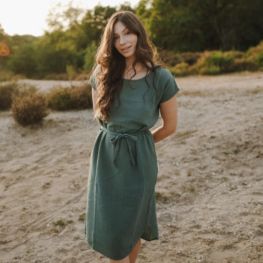 Vestido de muselina Elin