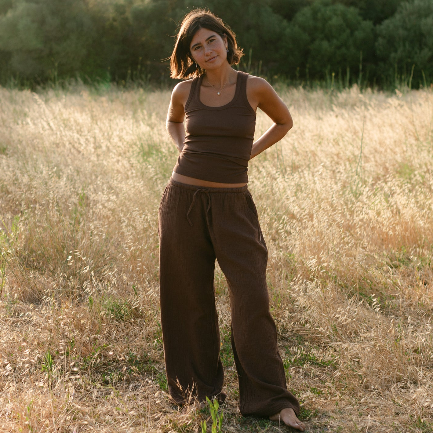 Pantalón de muselina Lora