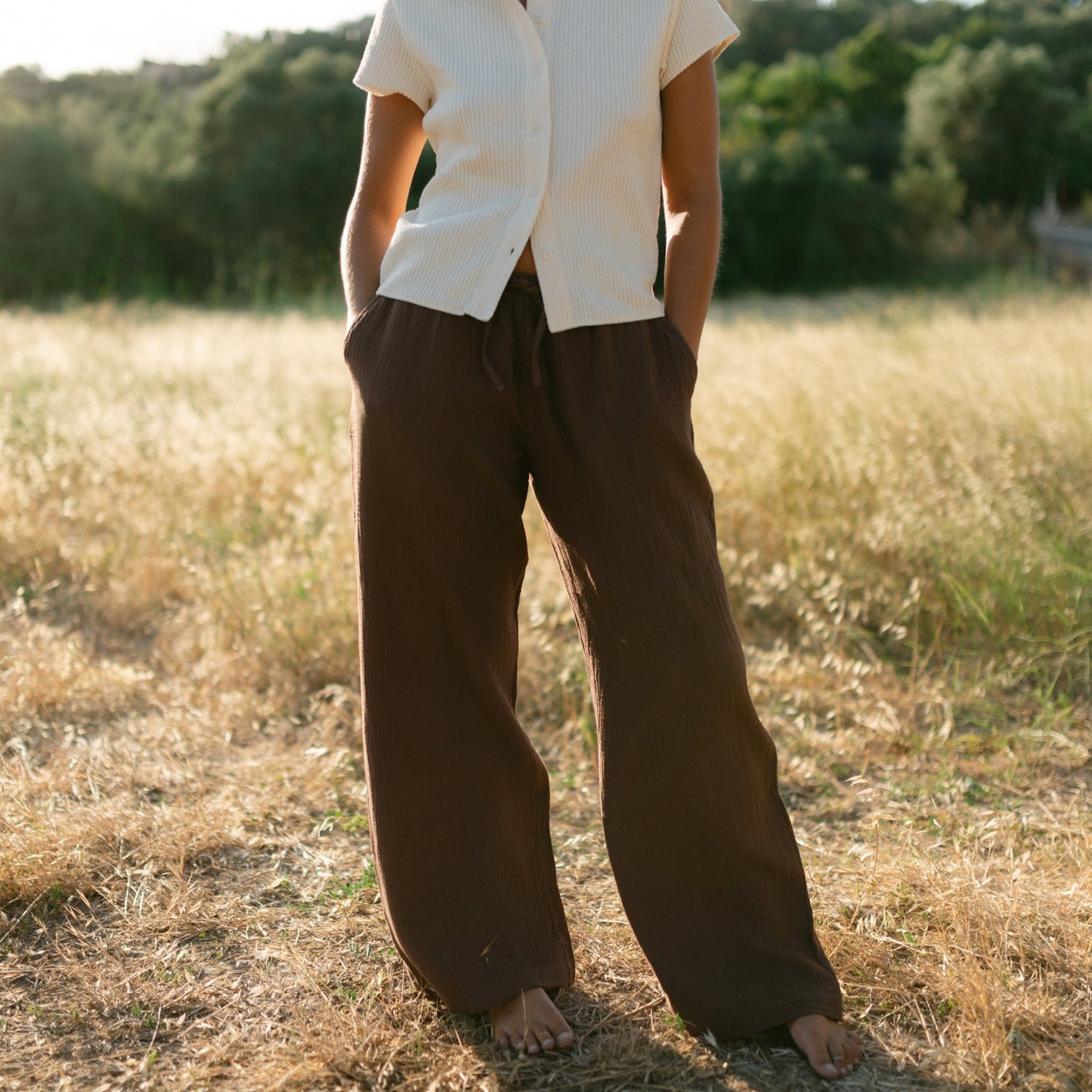 Pantalón de muselina Lora