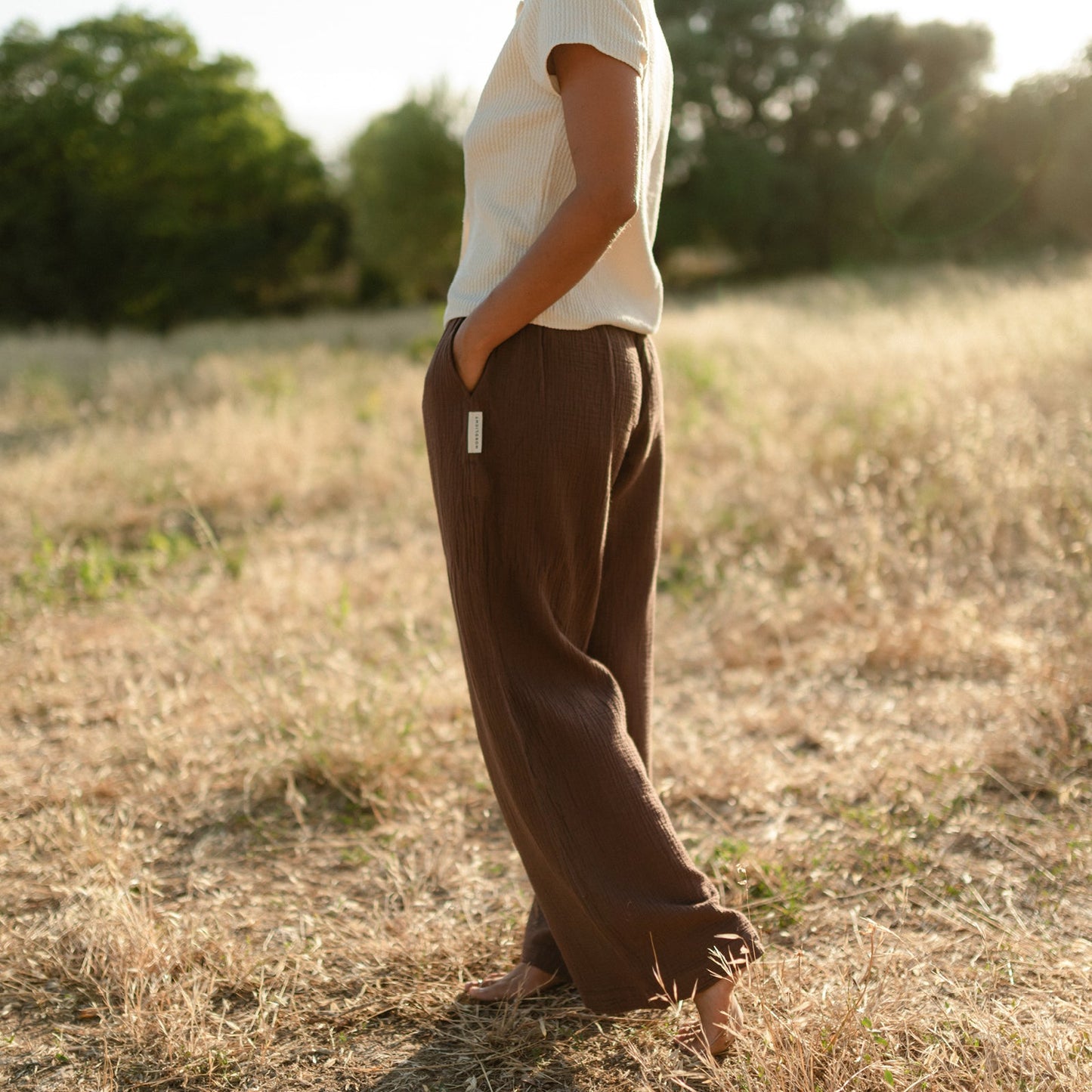 Pantalón de muselina Lora