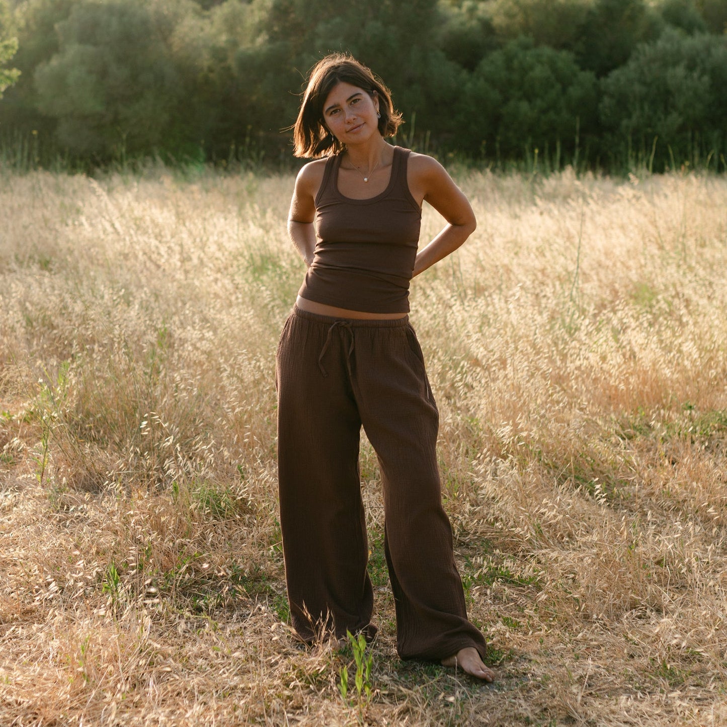 Pantalón de muselina Lora