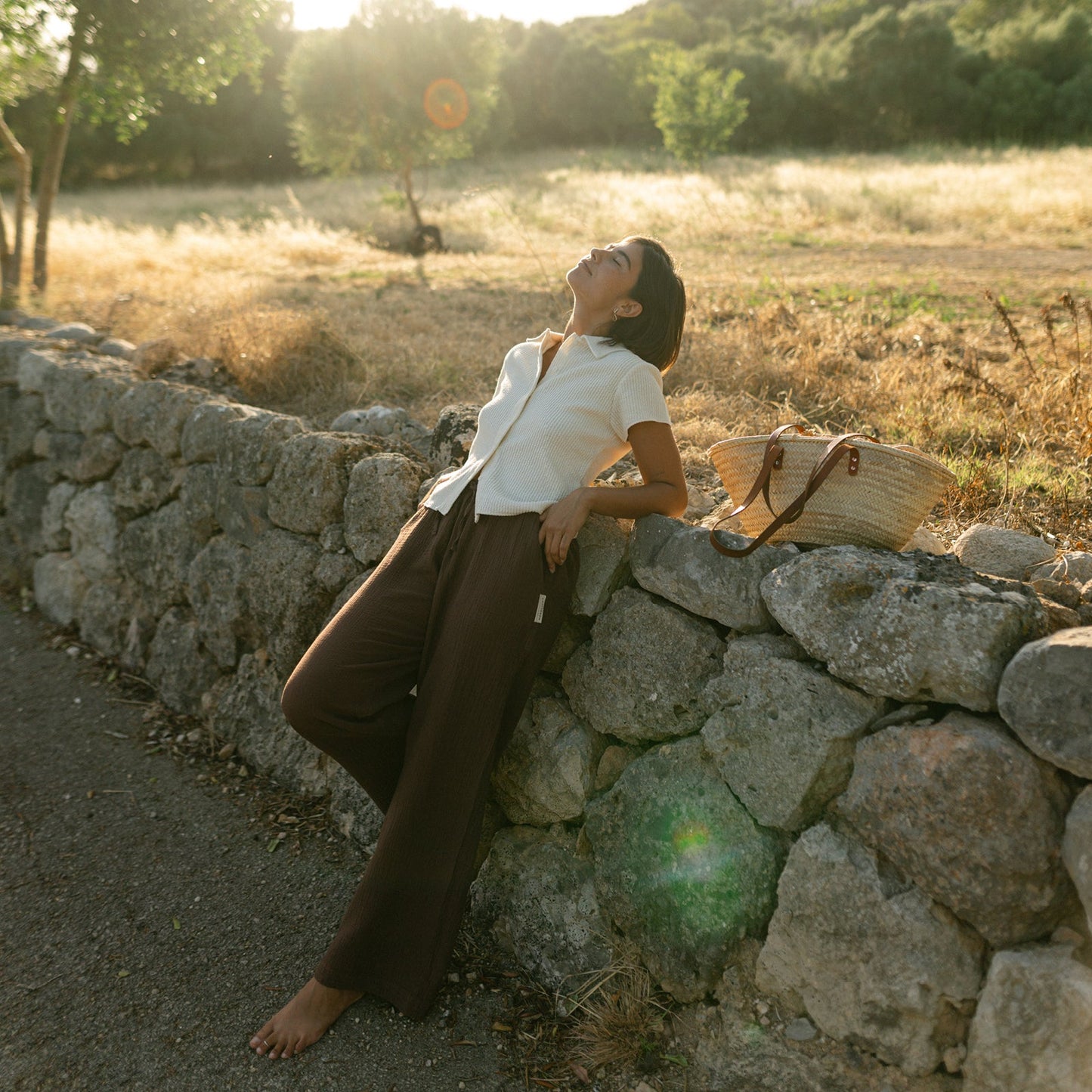 Pantalón de muselina Lora
