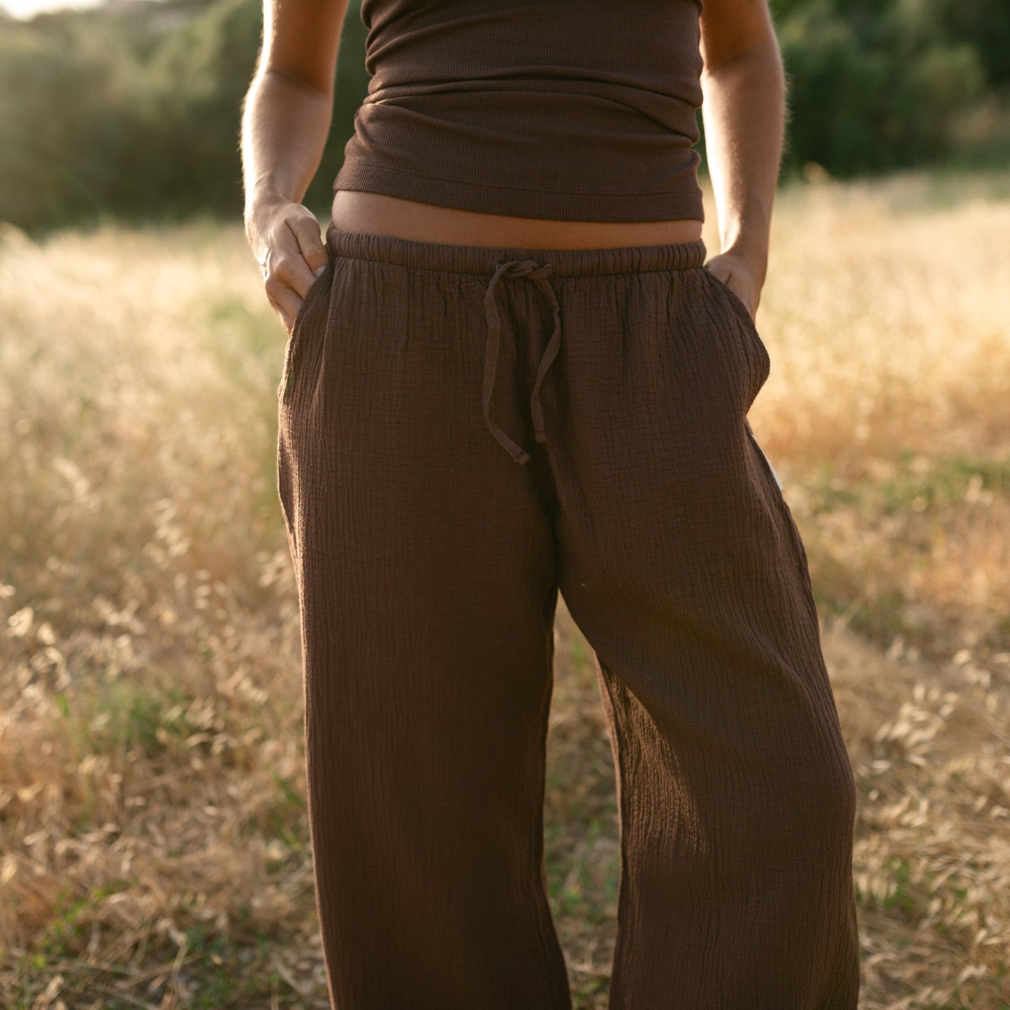 Pantalón de muselina Lora