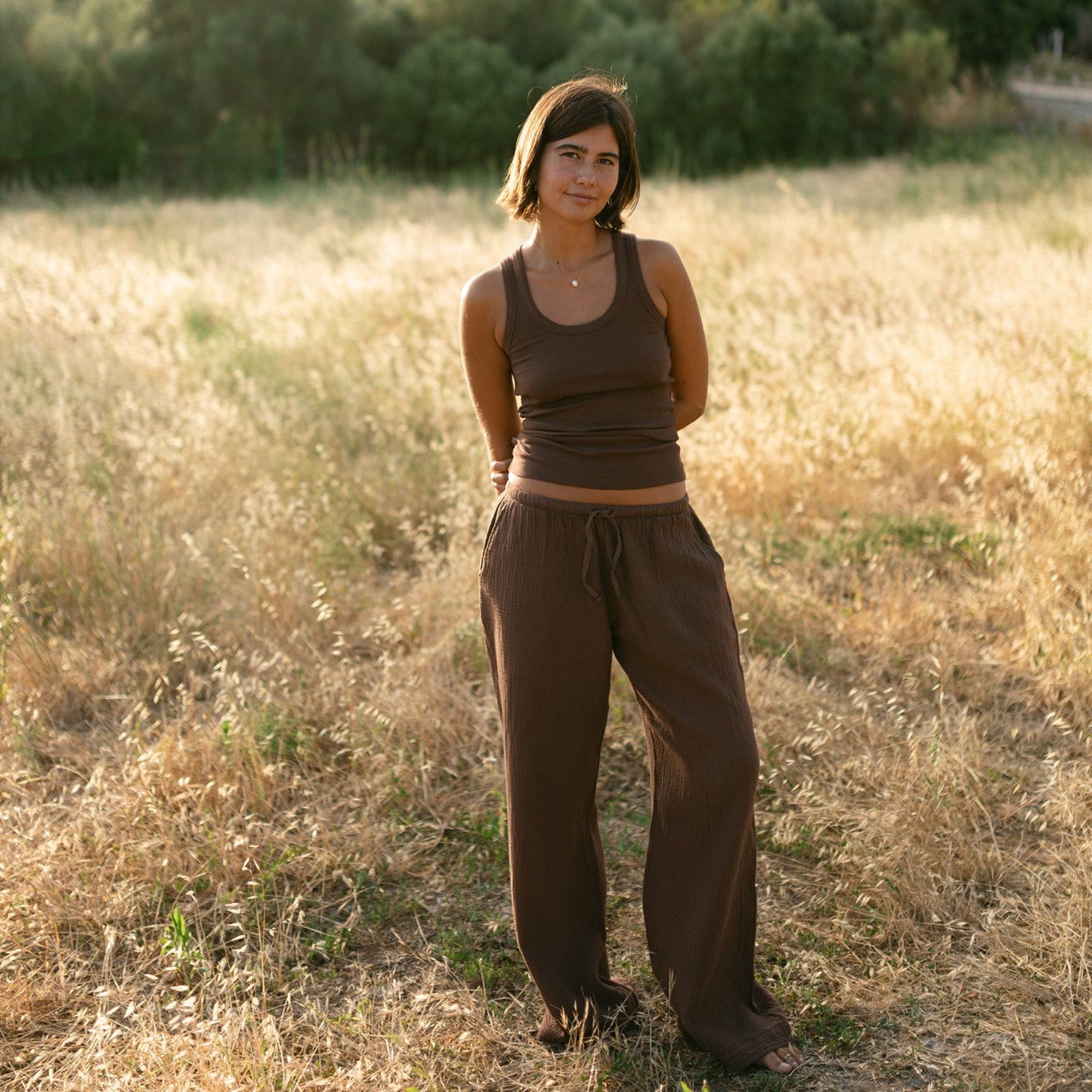 Pantalón de muselina Lora