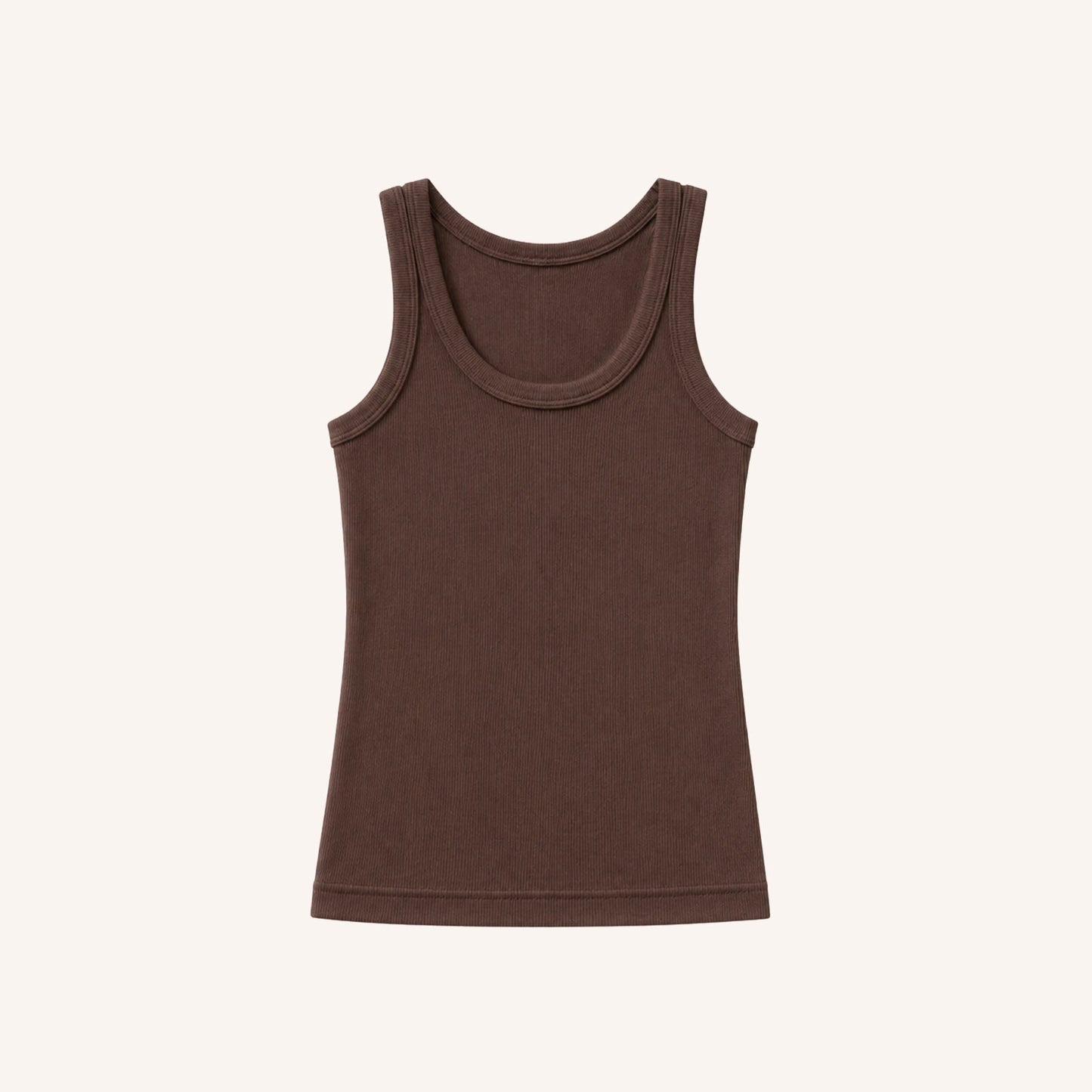 Tank top acanalado Ninna