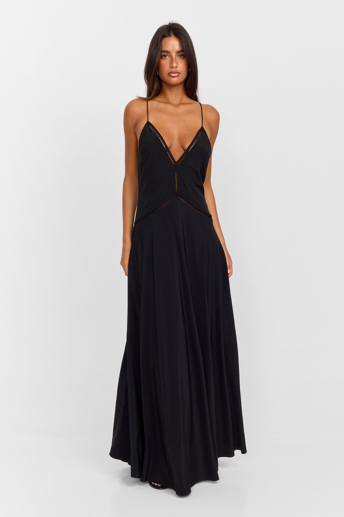 Vestido Largo Posey Negro
