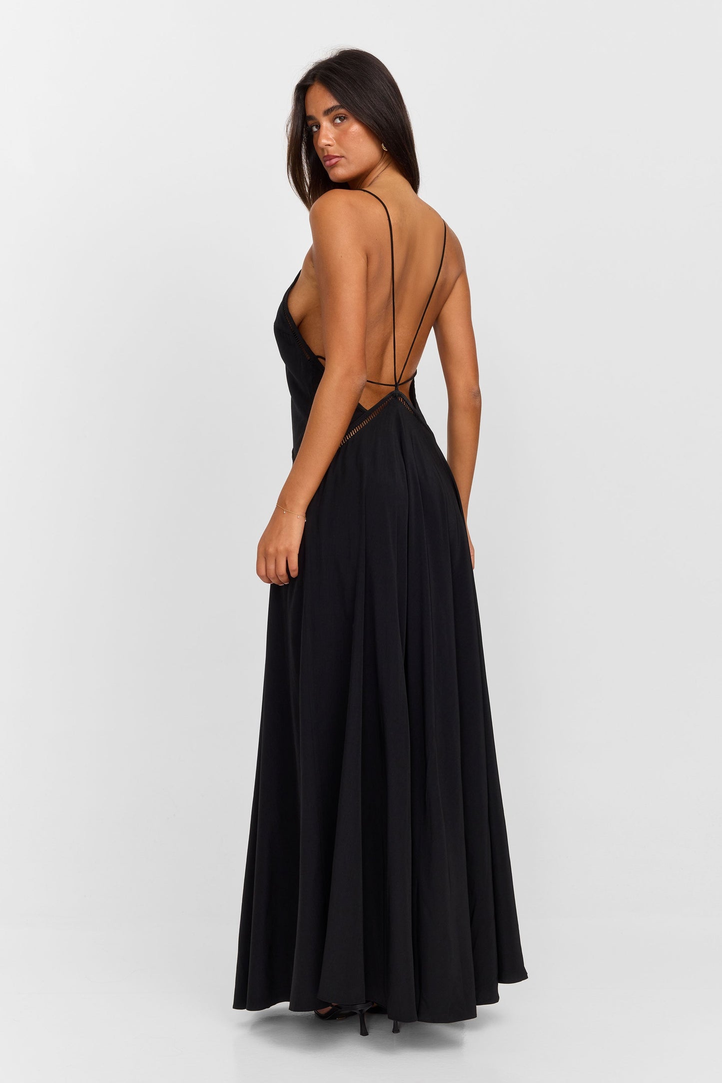 Vestido Largo Posey Negro