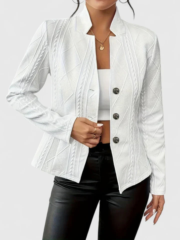 Francine | Blazer Entallado Texturizado