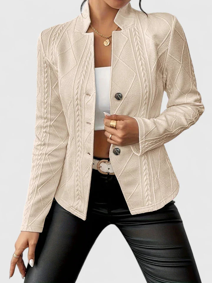 Francine | Blazer Entallado Texturizado