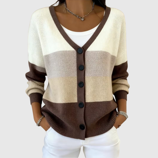 Felipa | Chamarra efecto punto con botones