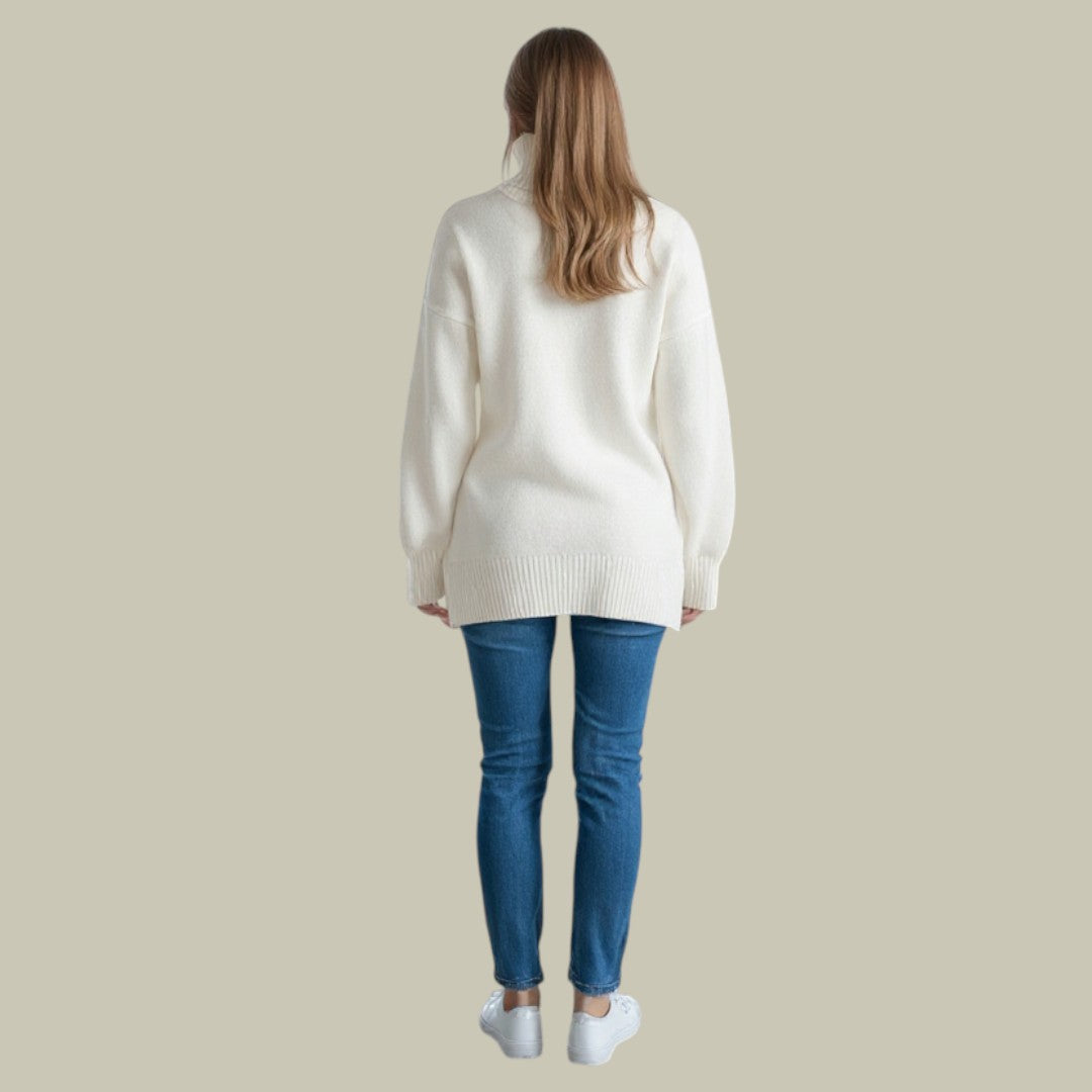 Esme | Suéter de Cuello de Tortuga Holgado