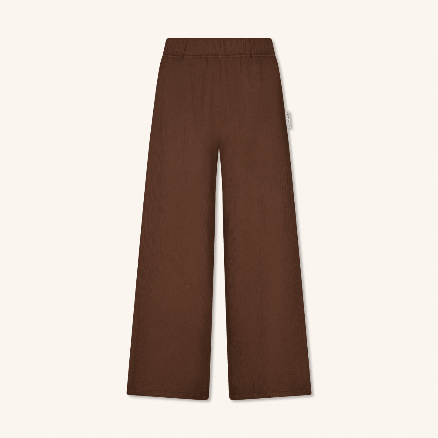 Pantalón palazzo de muselina Nilla