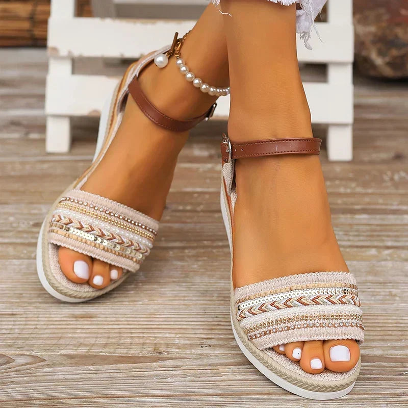 Sandalias de verano Boho Chic