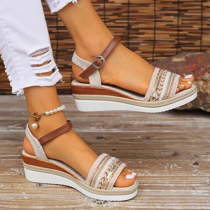Sandalias de verano Boho Chic