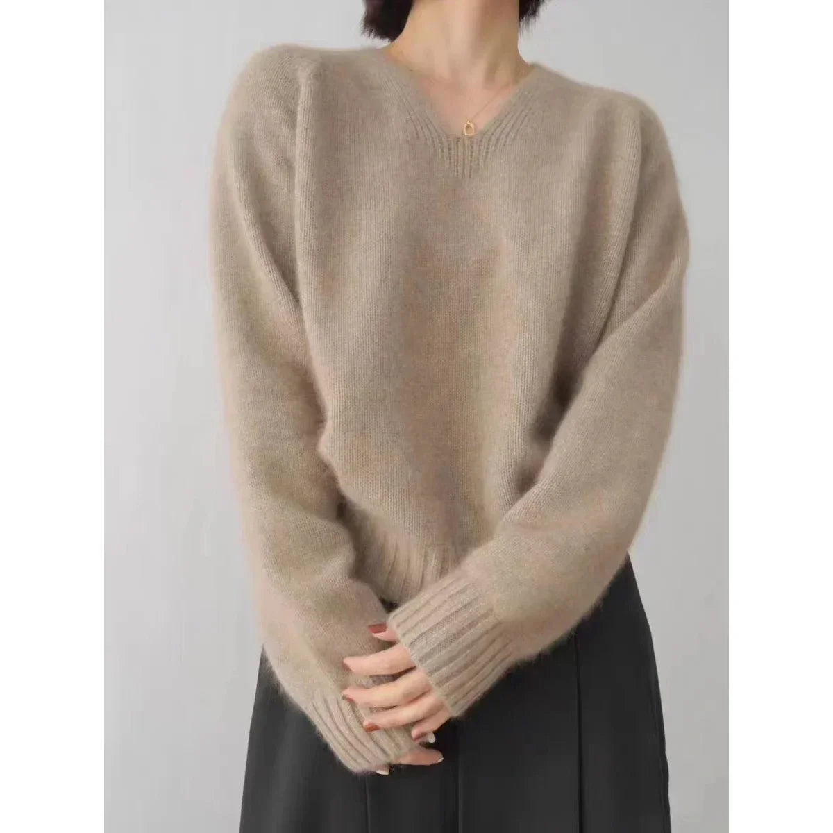 CELINE™ Tejido Elegante en V