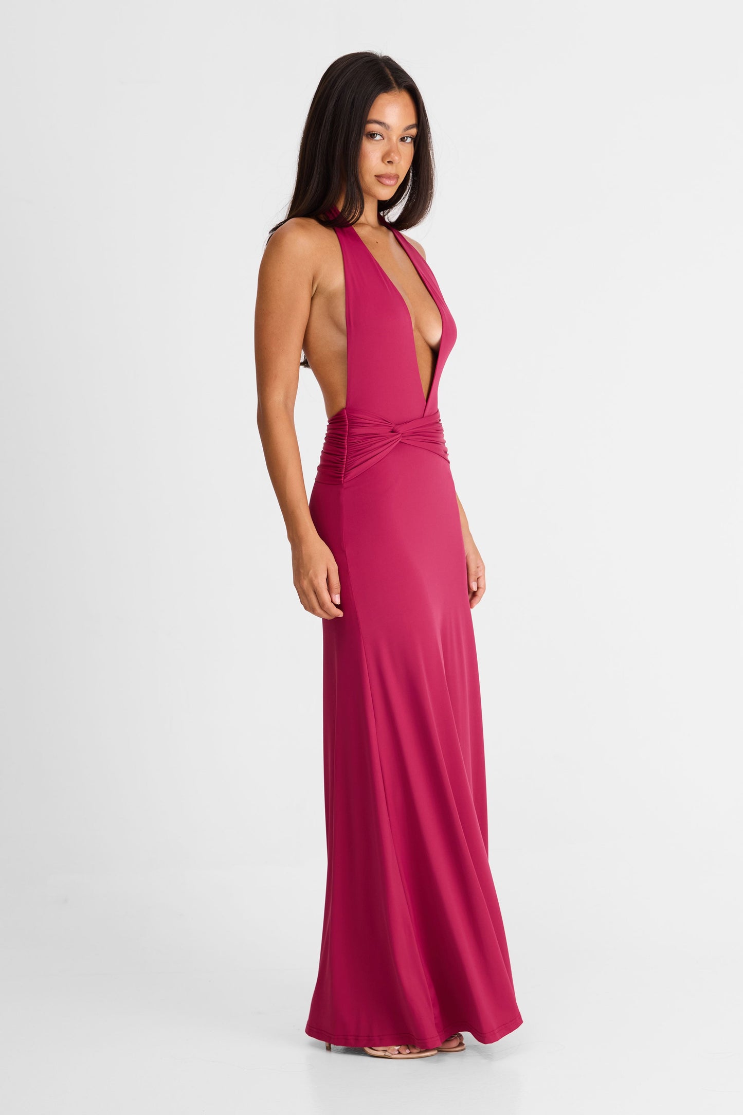 Vestido Largo Antoinette Vino